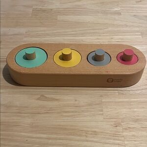 Panda Crate Kiwi Co Wooden Shape Sorter Toy